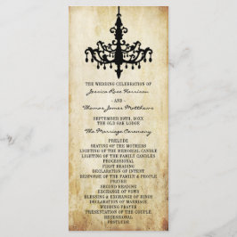 ヴィンテージシャンデリア結婚ズコレクション プログラム