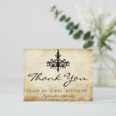 ヴィンテージシャンデリア結婚ズコレクション ポストカード (スタンド正面)