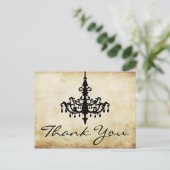 ヴィンテージシャンデリア結婚ズコレクション ポストカード (スタンド正面)