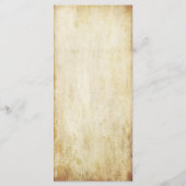 ヴィンテージシャンデリア結婚ズコレクション メニュー (裏面)