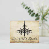 ヴィンテージシャンデリア結婚ズコレクション 案内ポストカード (スタンド正面)