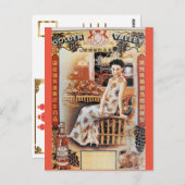 ヴィンテージシャンハイ中国ゴールデンバレービアアド ポストカード (正面/裏面)