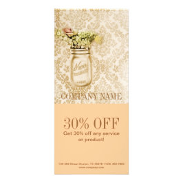 ヴィンテージシャンパンダマスク西カントリー・メイソン・ジャー ラックカード