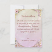 ヴィンテージシャンパンピオニサンキューカード サンキューカード (正面)