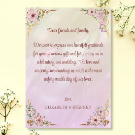 ヴィンテージシャンパンピオニサンキューカード サンキューカード