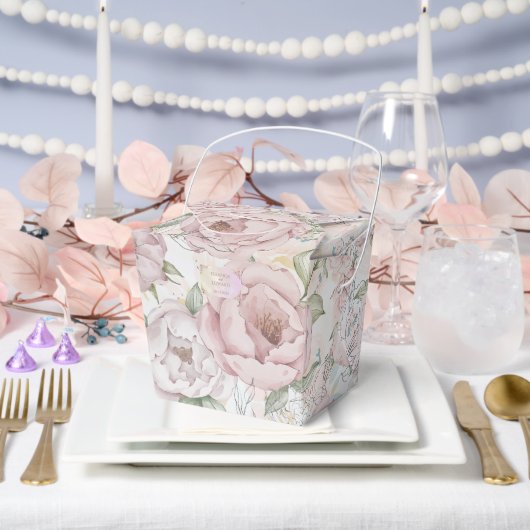 ヴィンテージシャンパンピーニー結婚式の引き出物ボックス フェイバーボックス (ウェディング)