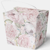 ヴィンテージシャンパンピーニー結婚式の引き出物ボックス フェイバーボックス (裏面)