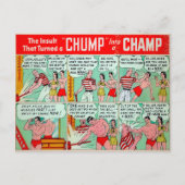 ヴィンテージシャンプ広告はがき ポストカード (正面)