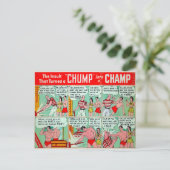 ヴィンテージシャンプ広告はがき ポストカード (スタンド正面)