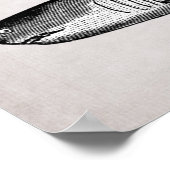 ヴィンテージシャークビーチキング ポスター (角)