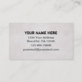 ヴィンテージシャークビーチキング 名刺 (裏面)