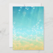 ヴィンテージシャーク誕生日テーマの招待 招待状 (裏面)