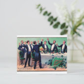 ヴィンテージシャーロックへのトースト ポストカード (スタンド正面)