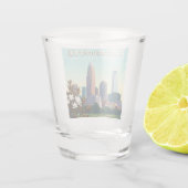 ヴィンテージシャーロッテノースカロライナ ショットグラス (裏面)