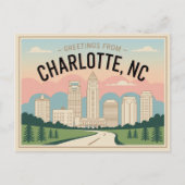 ヴィンテージシャーロット葉書 | ご挨拶 ポストカード (正面)