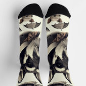 ヴィンテージシュナウザー ソックス (上部)