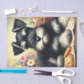 ヴィンテージシュナ絵を描ーザー 薄葉紙 (クラフト)