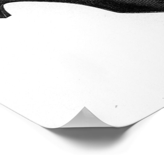 ヴィンテージシューカタログのページポスター ポスター (角)