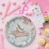 ヴィンテージシューズブライダルシャワー紙プレート ペーパープレート (パーティー)