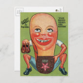 ヴィンテージシューズ広告はがき ポストカード (正面/裏面)