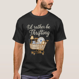 ヴィンテージショップめぐりが好き Tシャツ