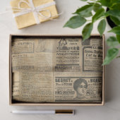 ヴィンテージショップ広告 薄葉紙 (ギフト)