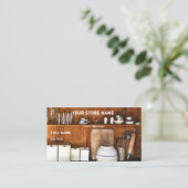 ヴィンテージショップ/ベーキングショップの名刺 名刺 (スタンド正面)