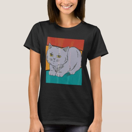 ヴィンテージショートヘア Tシャツ (正面)