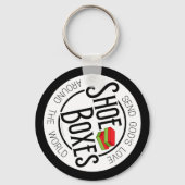 ヴィンテージショーボックスパーティーキーチェーン キーホルダー (正面)