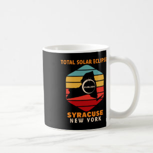 ヴィンテージシラキュースニューヨーク太陽のトータルEclipse 2024 コーヒーマグカップ