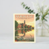 ヴィンテージシラキュースニューヨーク ポストカード (スタンド正面)