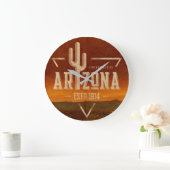 ヴィンテージシリーズアリゾナ大丸壁時計 ラージ壁時計 (ホーム)