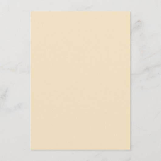 ヴィンテージシルエット結婚フローラの挿入カード エンクロージャーカード (裏面)