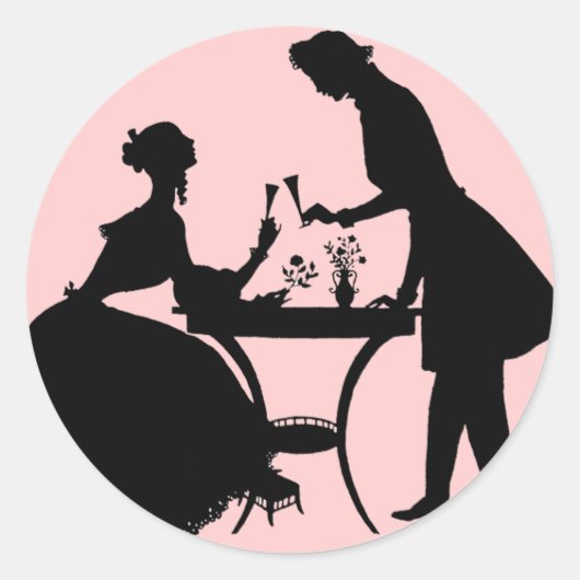 ヴィンテージシルエット ラウンドシール (正面)