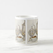 ヴィンテージシルバーコーヒーサービス コーヒーマグカップ (中央)