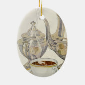 ヴィンテージシルバーコーヒーサービス セラミックオーナメント (裏面)