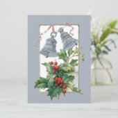 ヴィンテージシルバーベルおよびヒイラギ シーズンカード (スタンド正面)