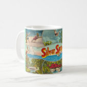 ヴィンテージシルバー春アトラクション コーヒーマグカップ (正面左)