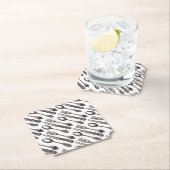 ヴィンテージシルバ華美ウェアアーティスクラシックグルメ ペーパーコースター (インサイチュ)