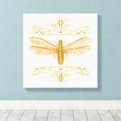 ヴィンテージシロアリ キャンバスプリント (インサイチュ (ウッドフロア))