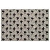 ヴィンテージシンカメラ及び三脚モチーフ ファブリック (ファットクウォーター)