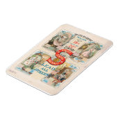 ヴィンテージシンガー裁縫マシンAd マグネット (左側)