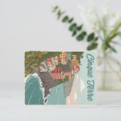 ヴィンテージシンクテレヴェルナッツァクリフサイド ポストカード (スタンド正面)