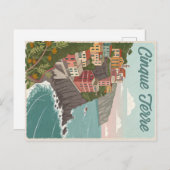 ヴィンテージシンクテレヴェルナッツァクリフサイド ポストカード (正面/裏面)