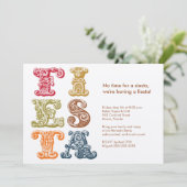 ヴィンテージシンコデマヨフェスタ招待状 招待状 (スタンド正面)