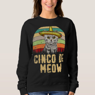 ヴィンテージシンコデメオメキシコMayo Catsシンコデマ スウェットシャツ