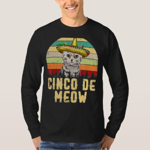 ヴィンテージシンコデメオメキシコMayo Catsシンコデマ Tシャツ