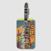 ヴィンテージシンシナティ挨拶 ラゲッジタグ (正面縦)