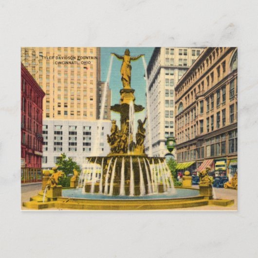 ヴィンテージシンシナティ葉書 ポストカード (正面)