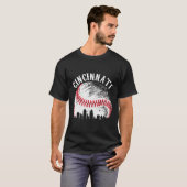 ヴィンテージシンシナティ野球 Tシャツ (正面フル)